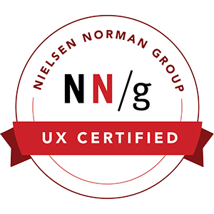 Nielsen Norman Group UX Certificate Badge